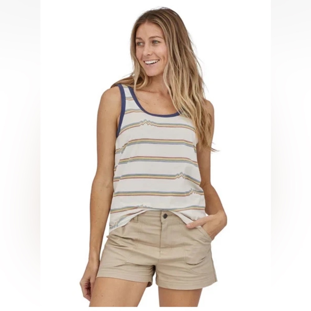 NWOT Patagonia Women’s Multicolor Striped Tank Top XS